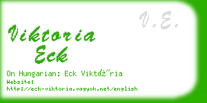 viktoria eck business card